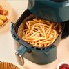 Air fryer sütőpapír, sütőpapír forrólevegős sütőbe kör alakú 16 cm 50 db